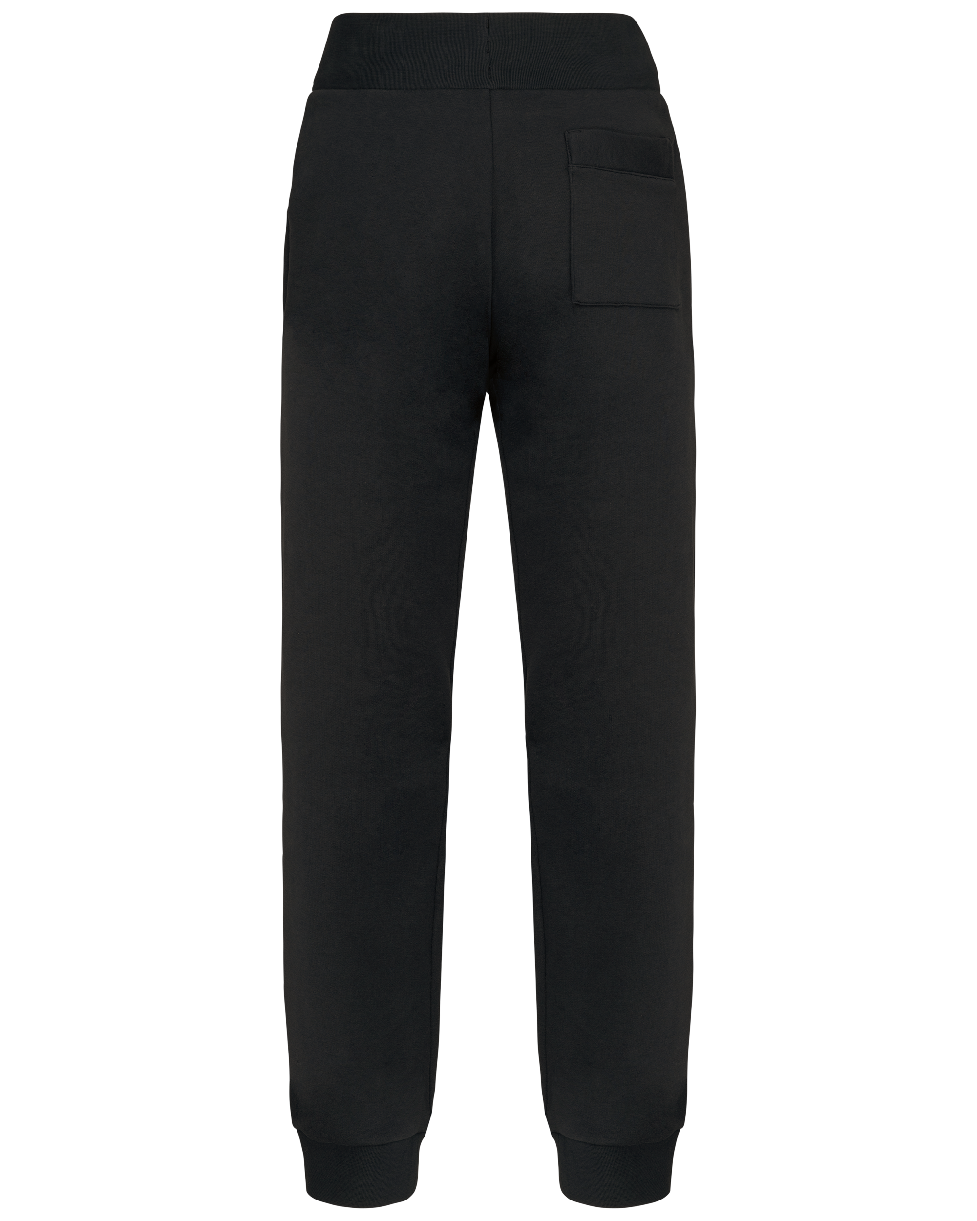 Jogging athleisure unisexe Black — dos