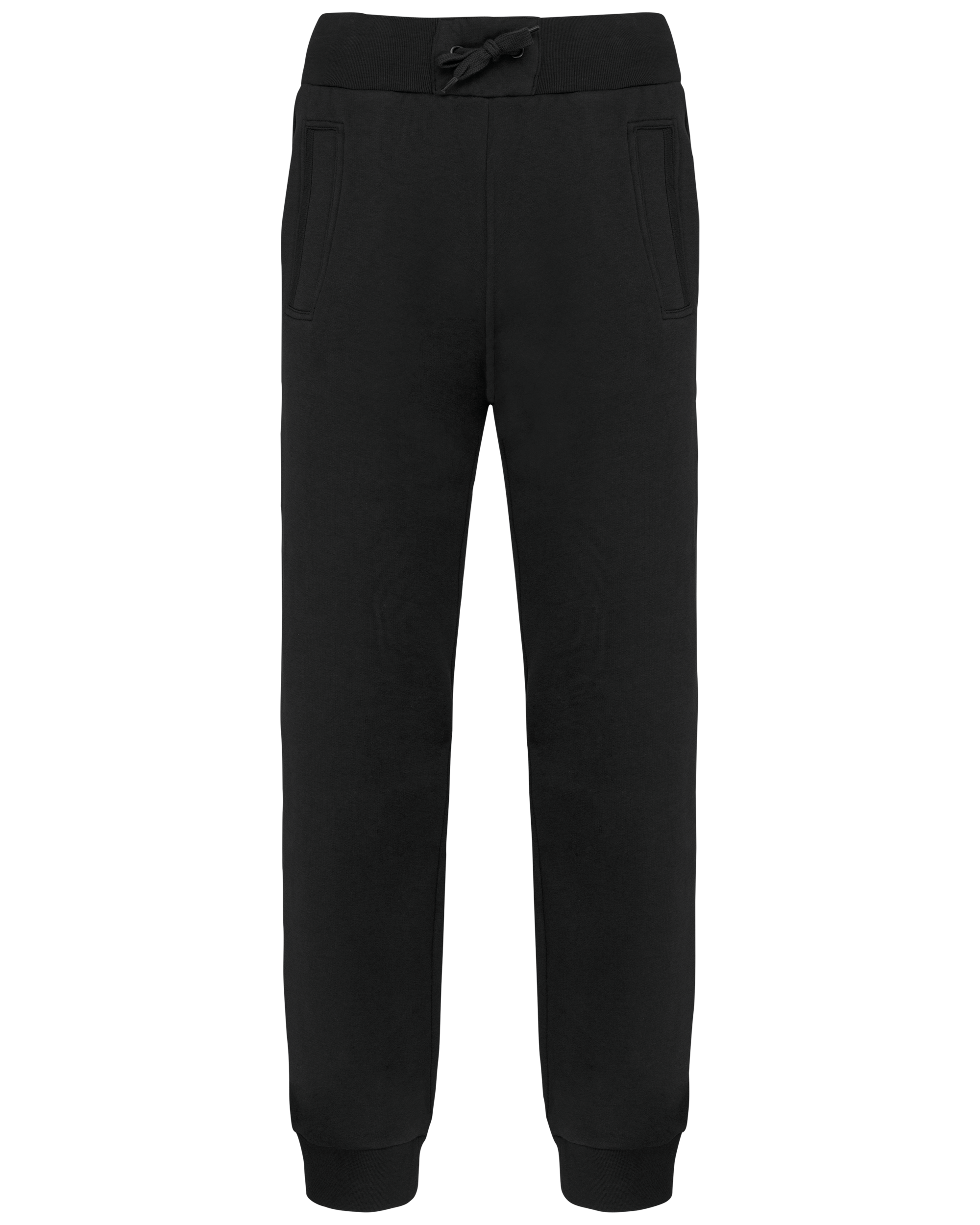 Jogging athleisure unisexe Black — face