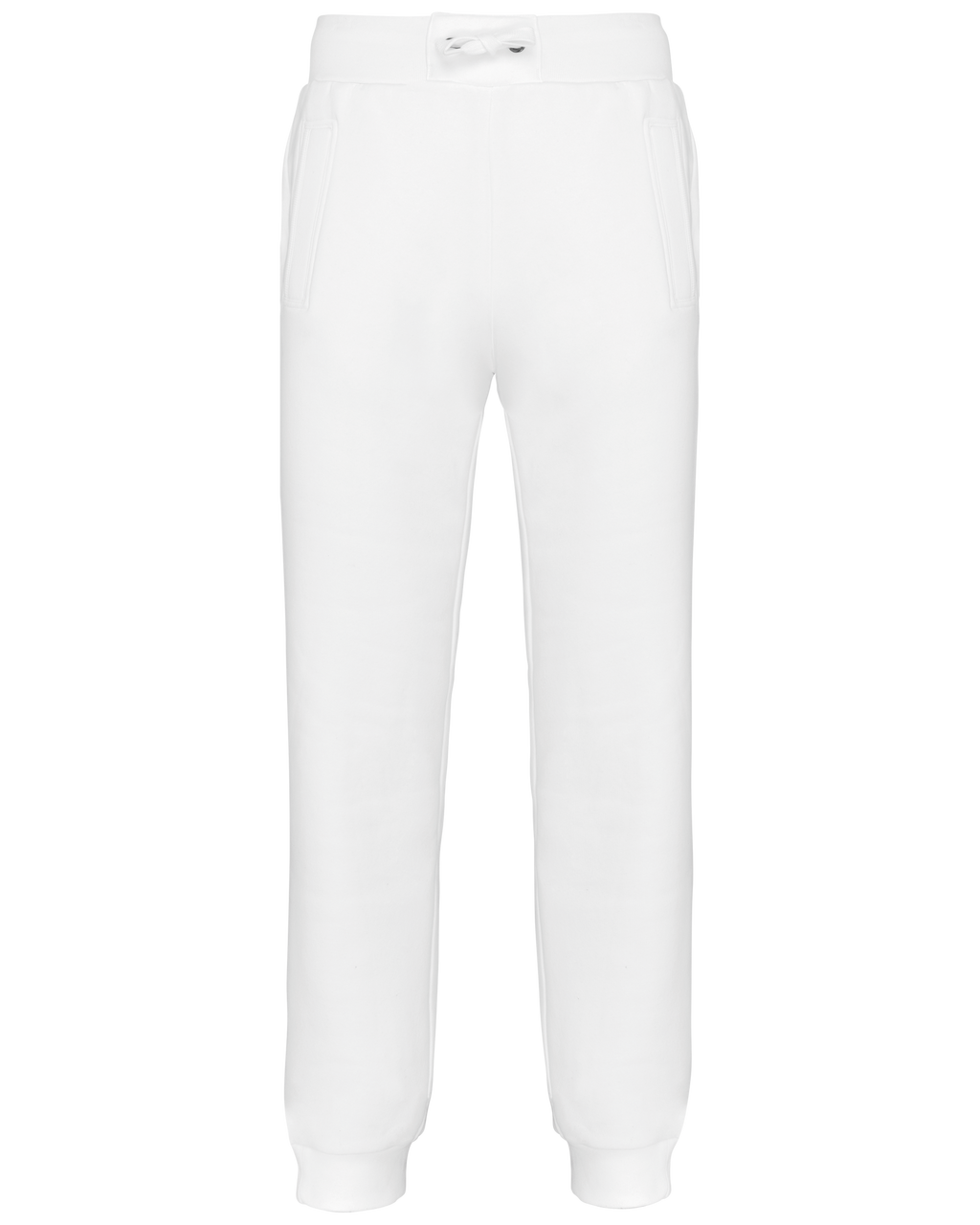Jogging athleisure unisexe White — face