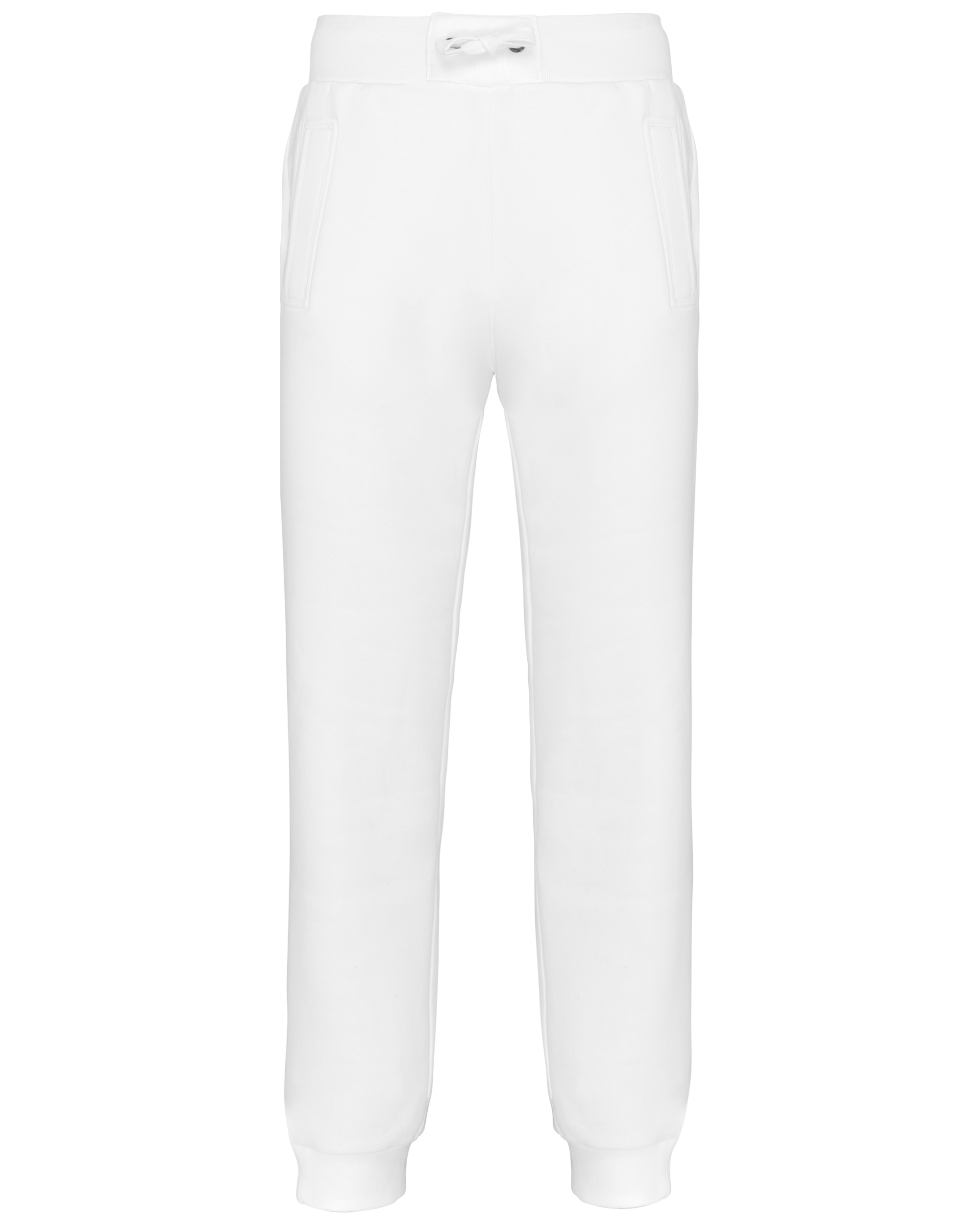 Jogging athleisure unisexe White — face