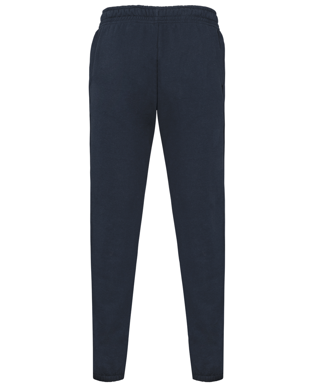 Jogging molleton bio marine, vue de dos