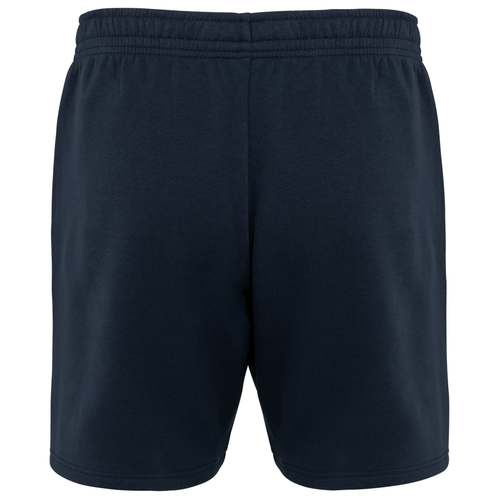Short molleton homme Navy - dos