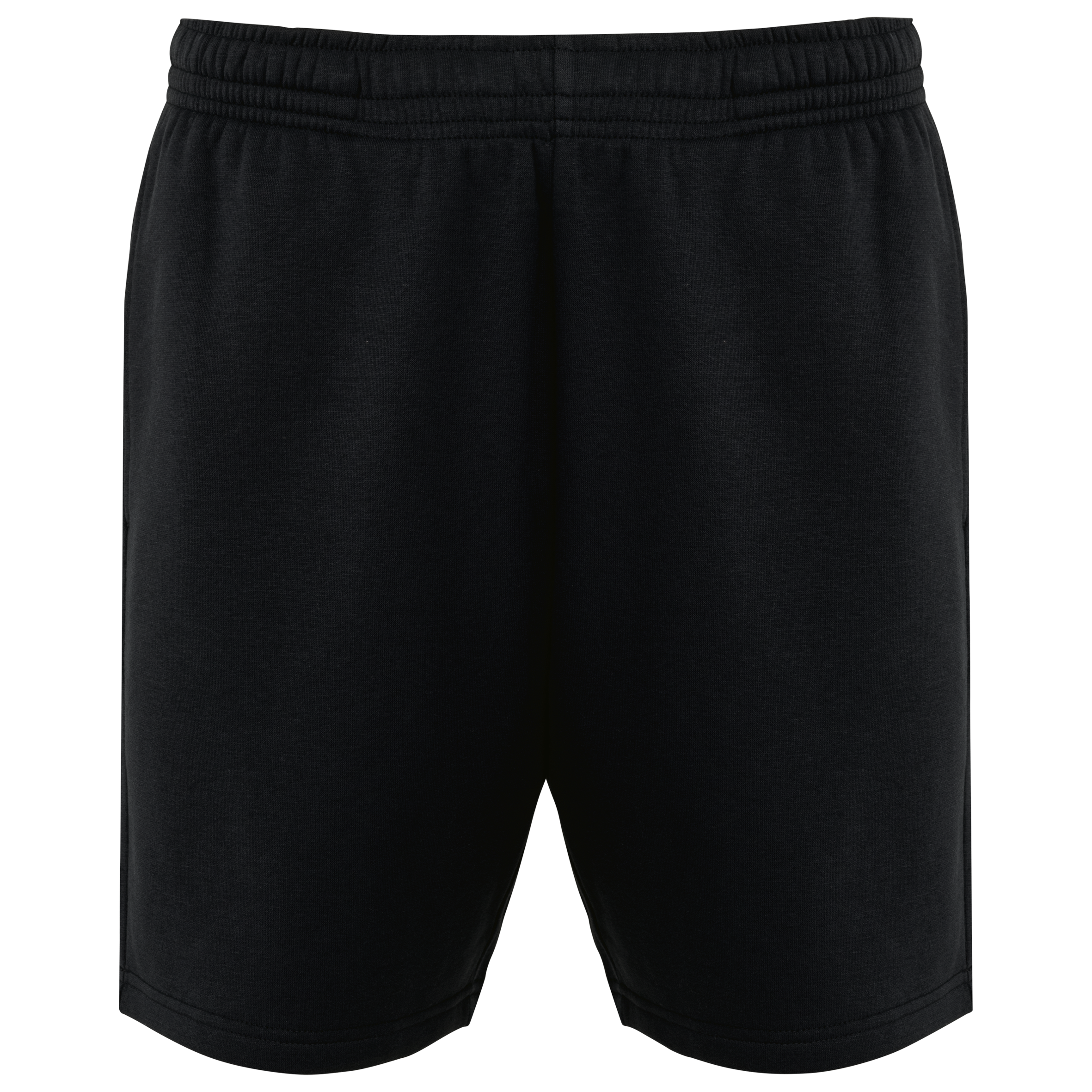 Short molleton homme Black - face