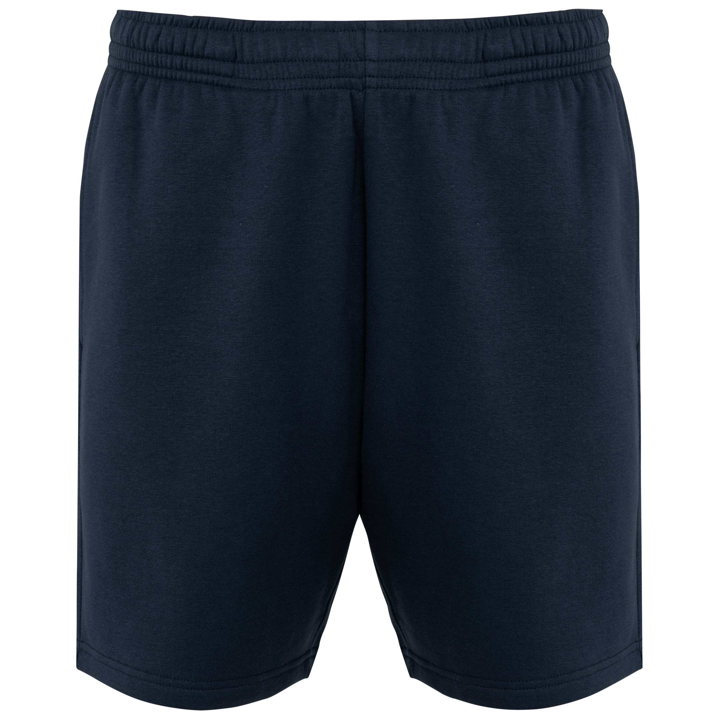Short molleton homme Navy - face