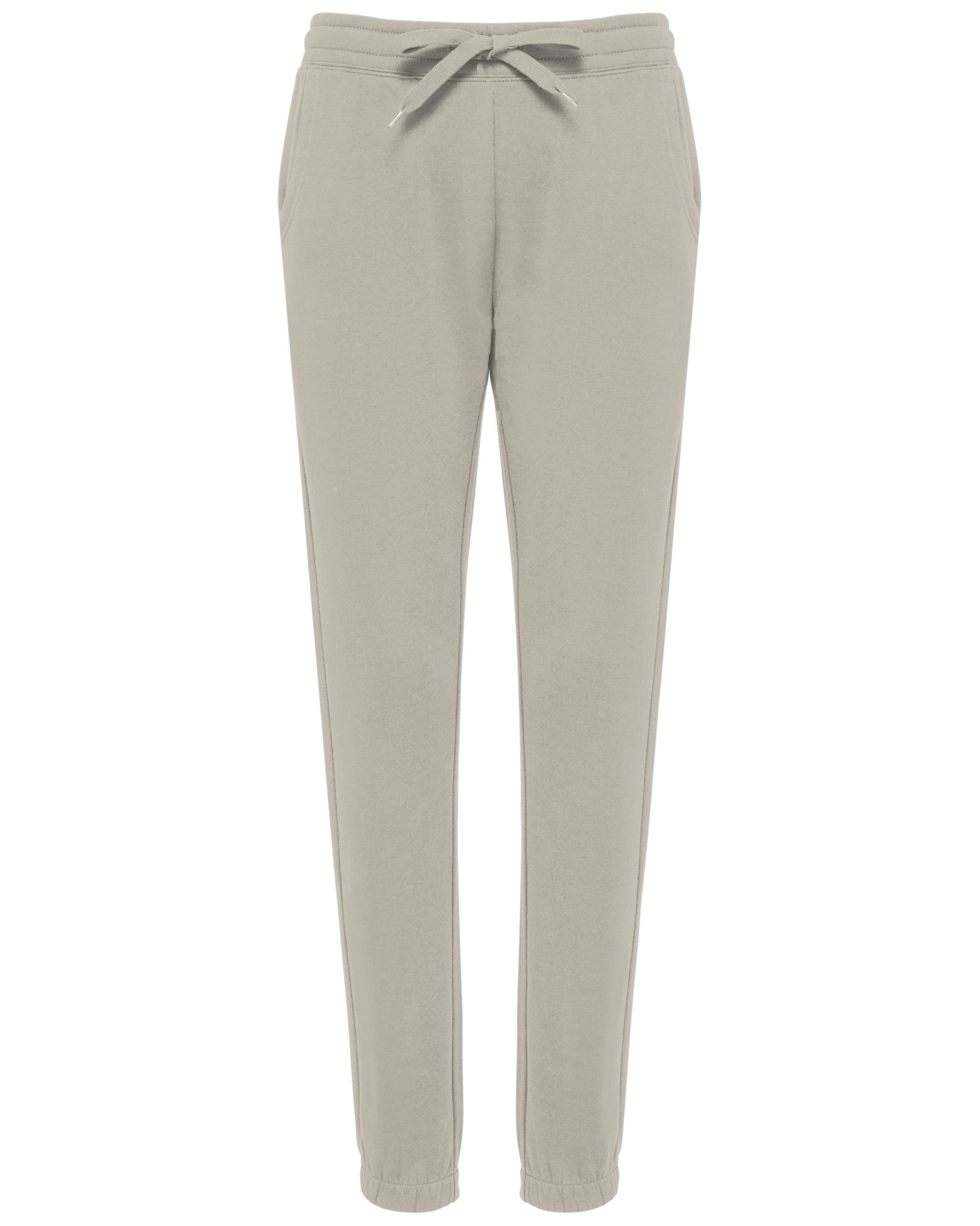 Jogging molleton bio femme clay, vue de face