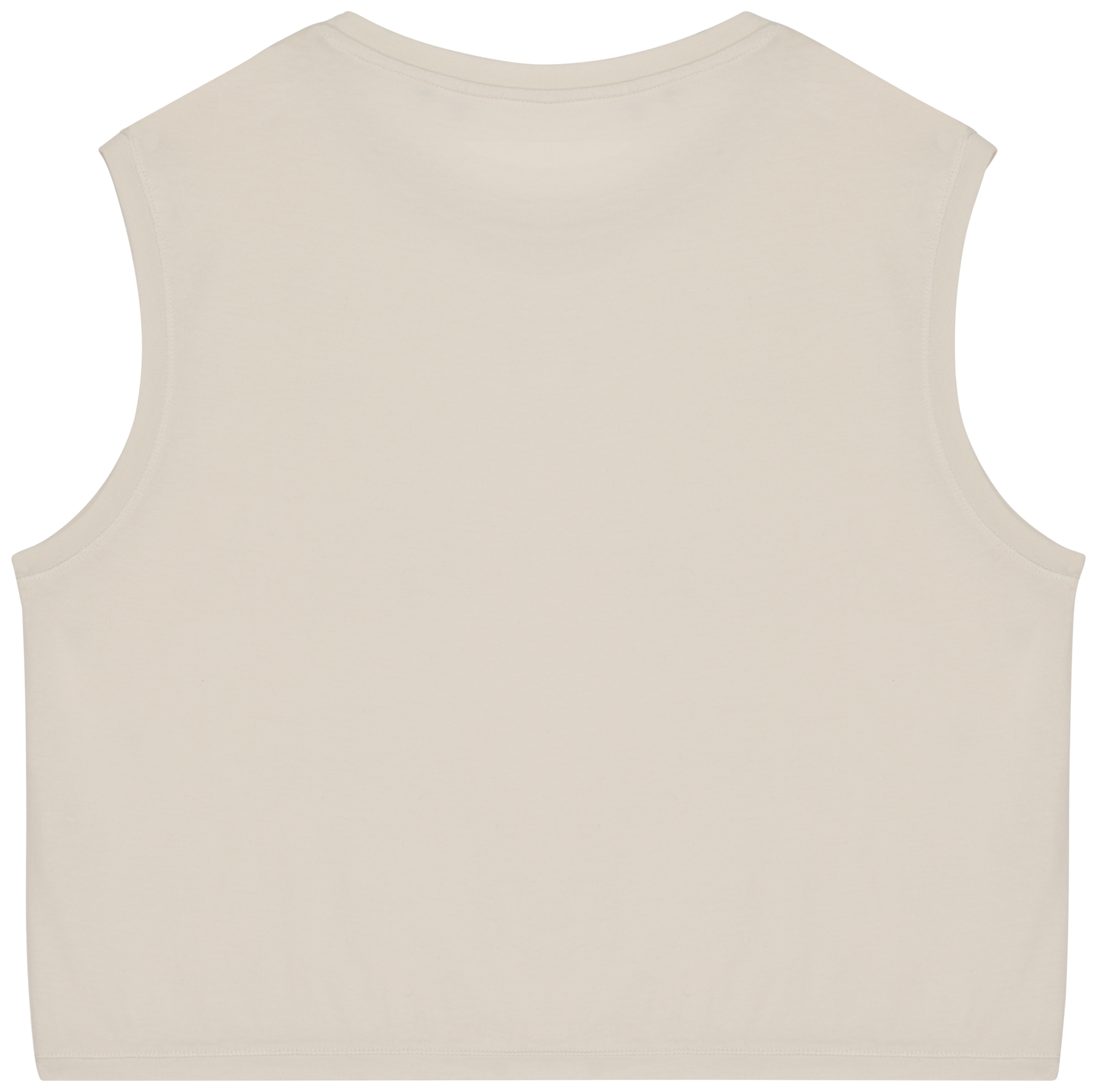 Débardeur crop femme Washed Ivory — dos