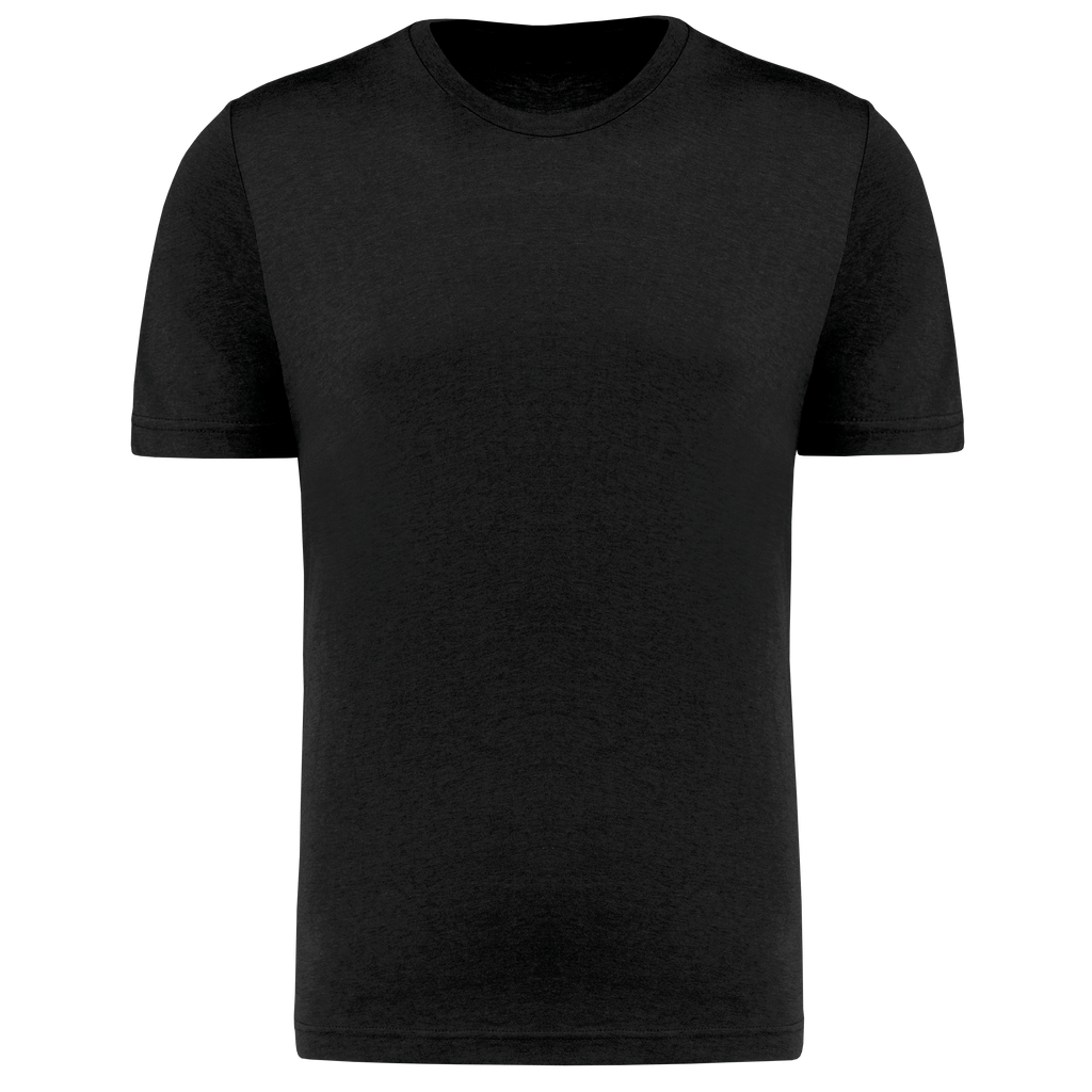 T-shirt triblend homme Black — face