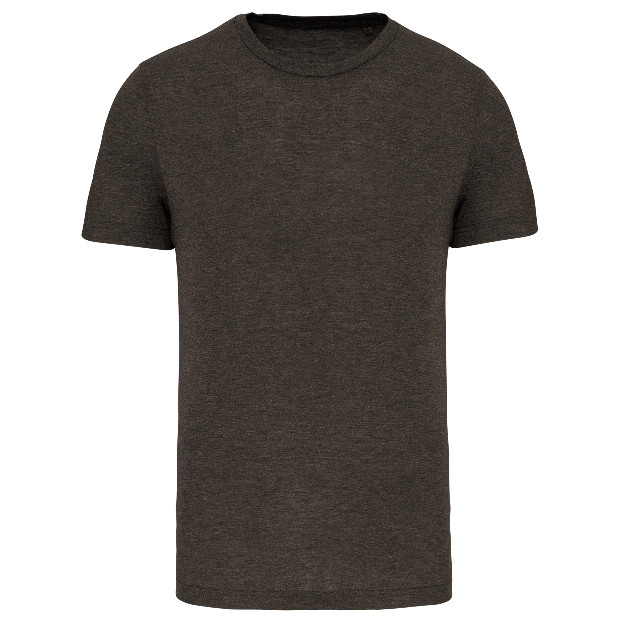 T-shirt triblend homme Dark Khaki Heather — face