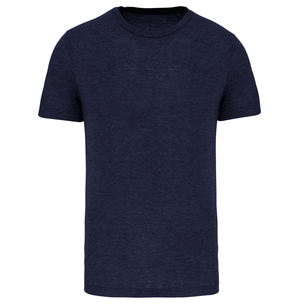 T-shirt triblend homme French Navy Heather — face
