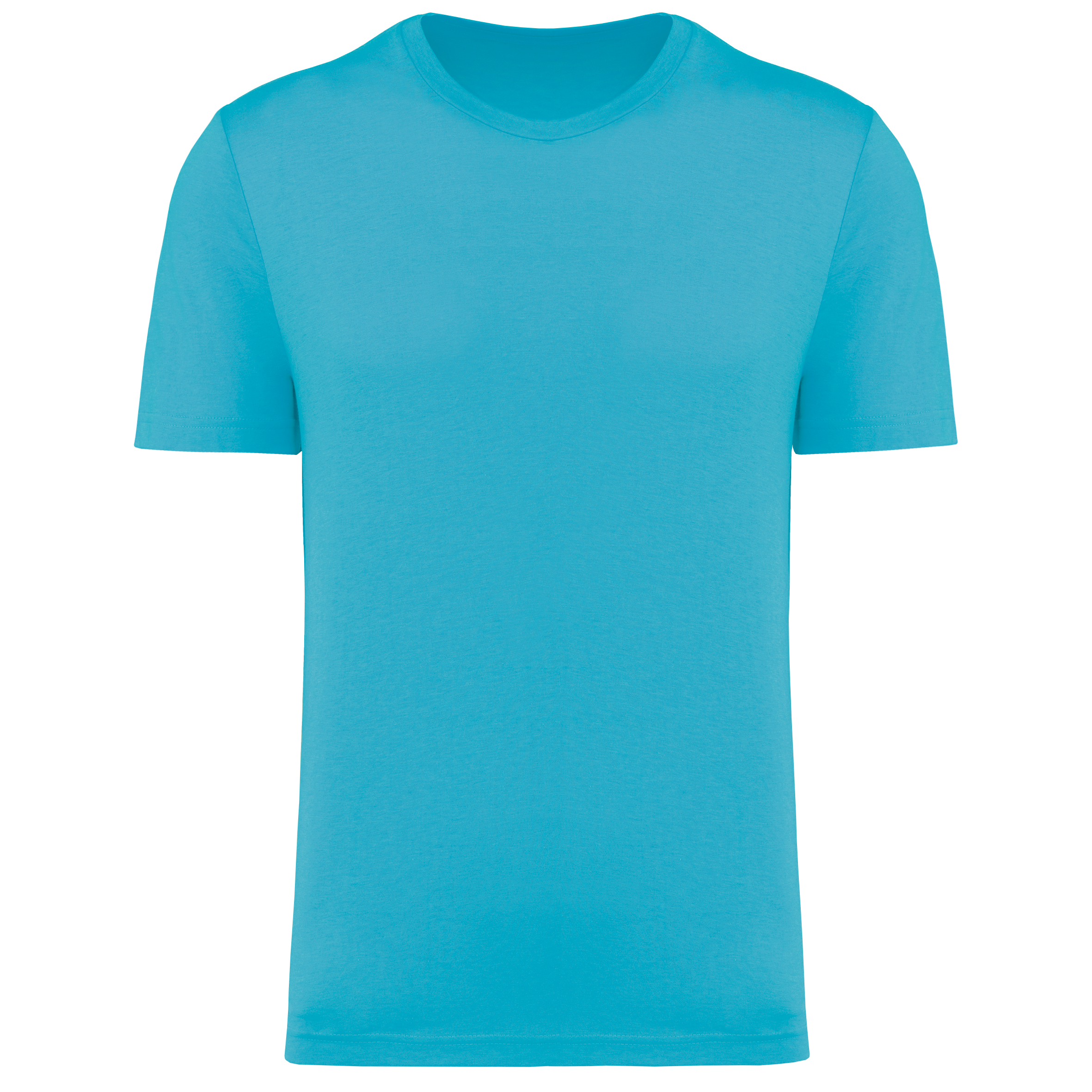 T-shirt triblend homme Light Turquoise — face