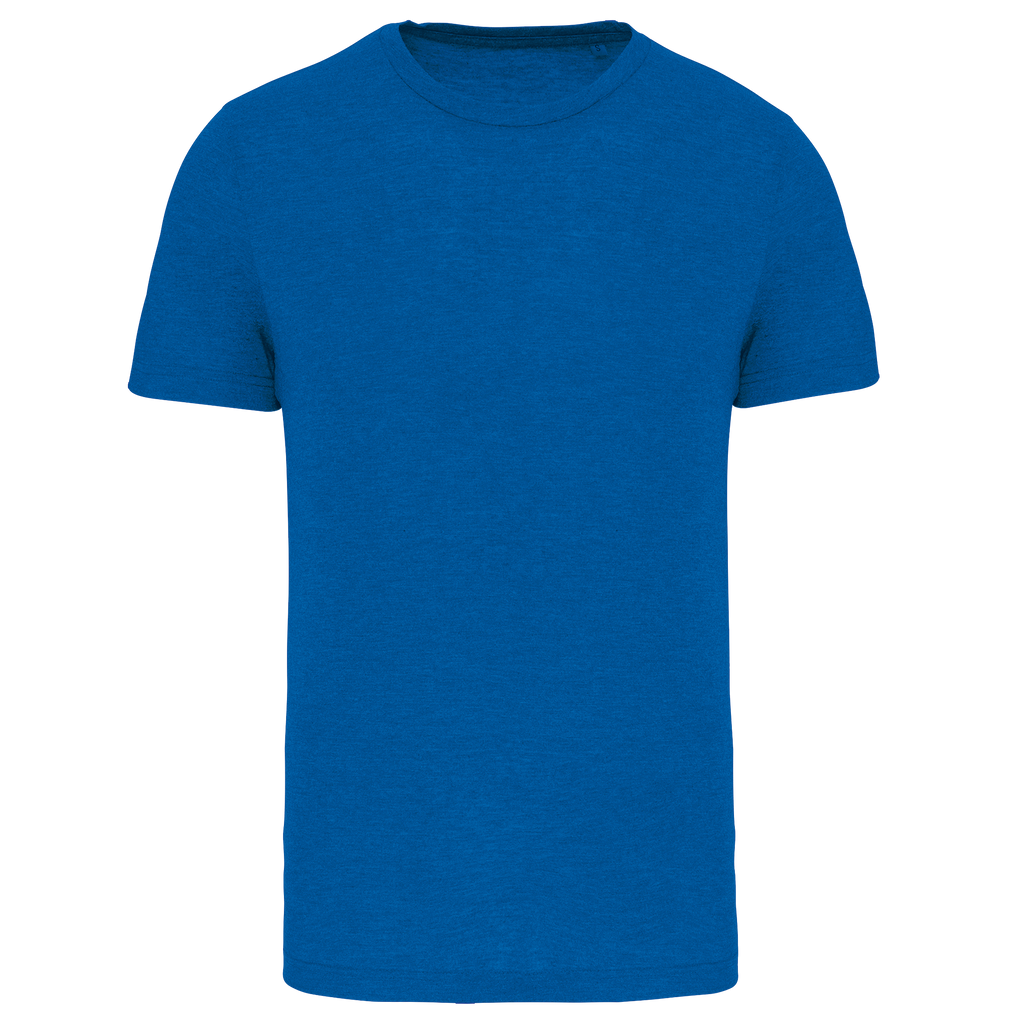 T-shirt triblend homme Sporty Royal Blue Heather — face