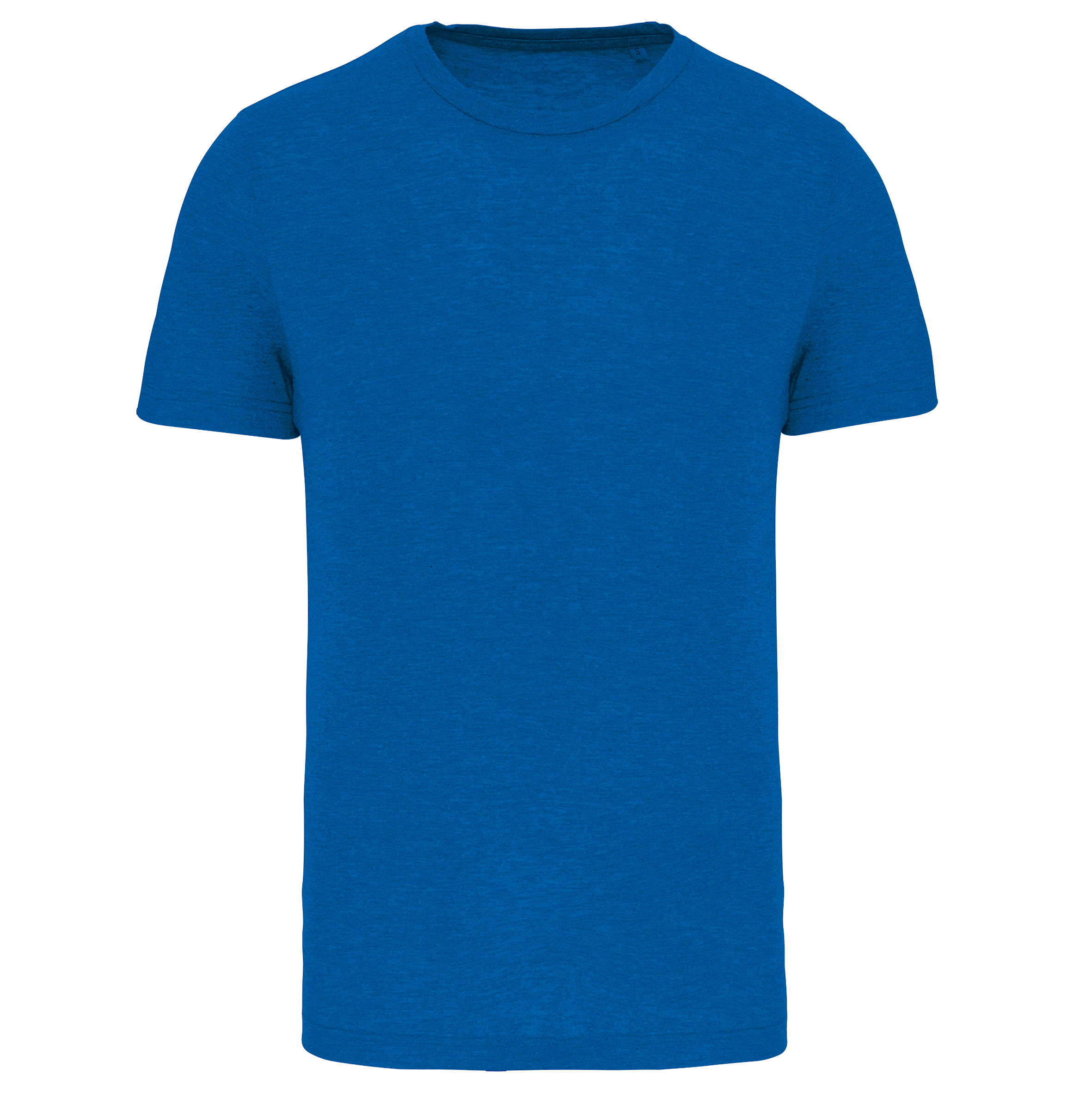 T-shirt triblend homme Sporty Royal Blue Heather — face