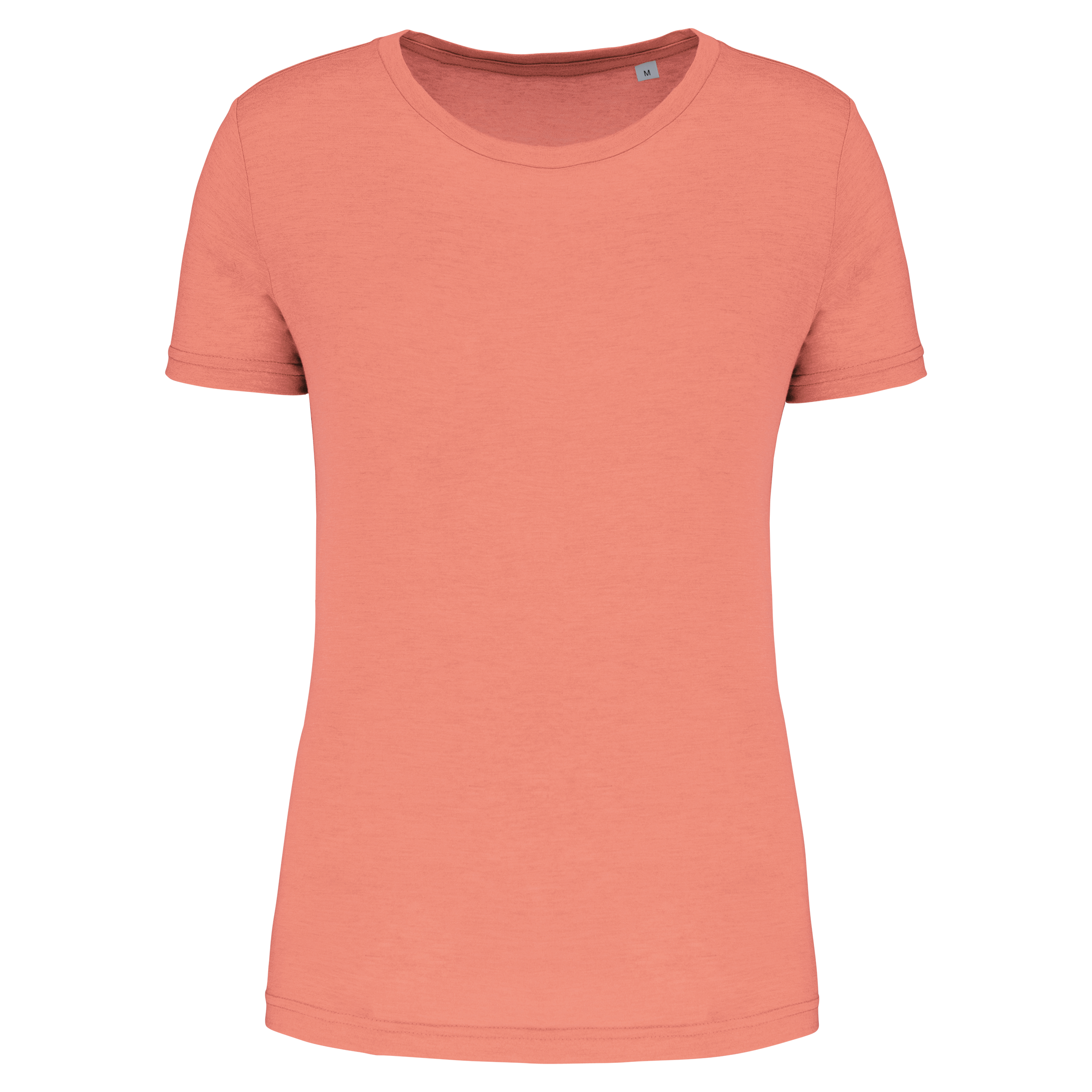 T-shirt triblend femme Coral — face