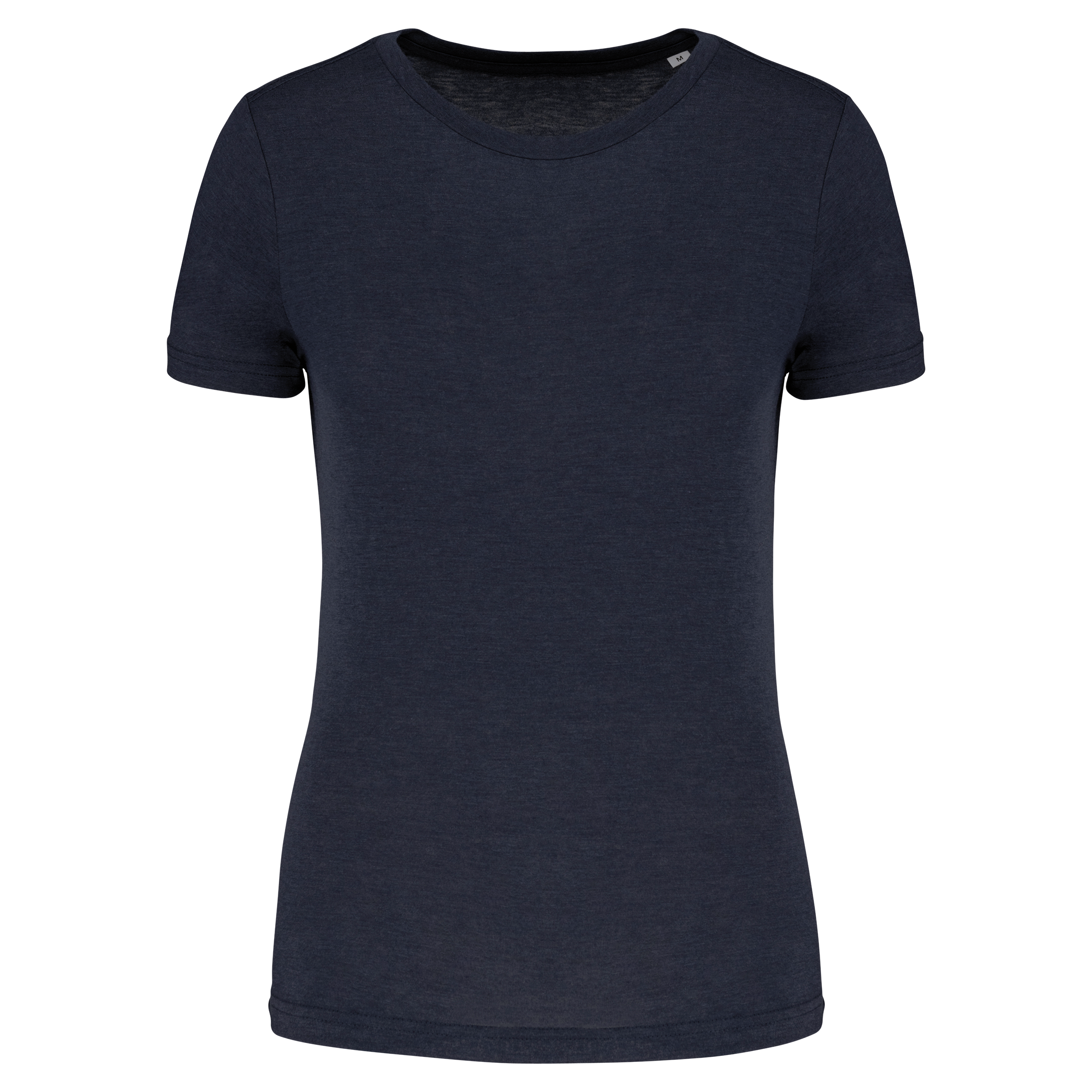T-shirt triblend femme French Navy Heather — face