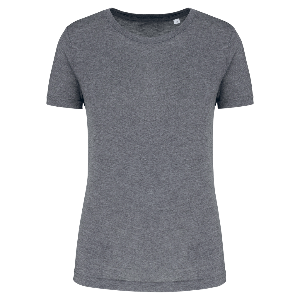 T-shirt triblend femme Grey Heather — face