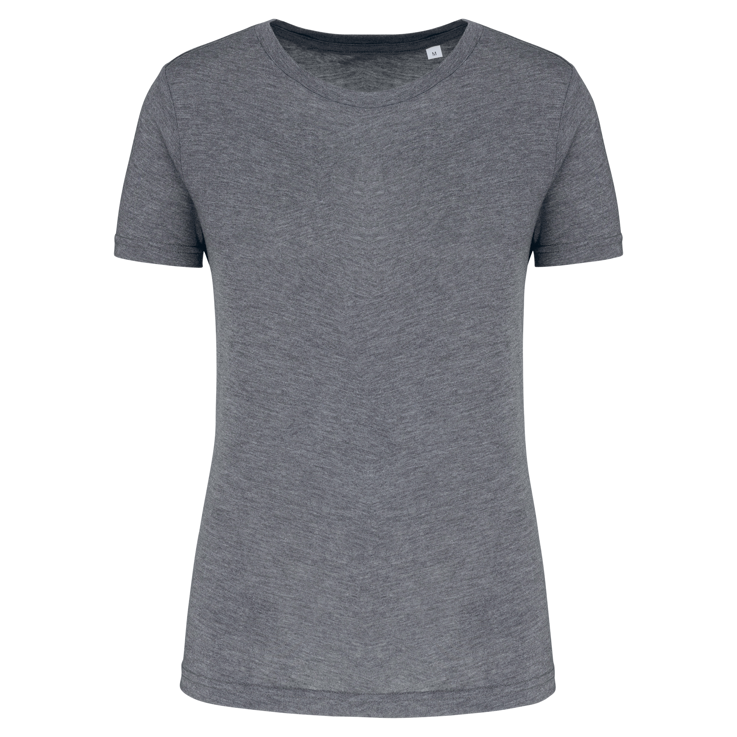 T-shirt triblend femme Grey Heather — face