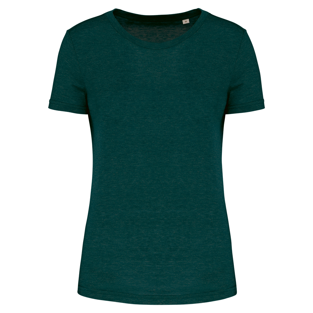 T-shirt triblend femme Mineral Green — face